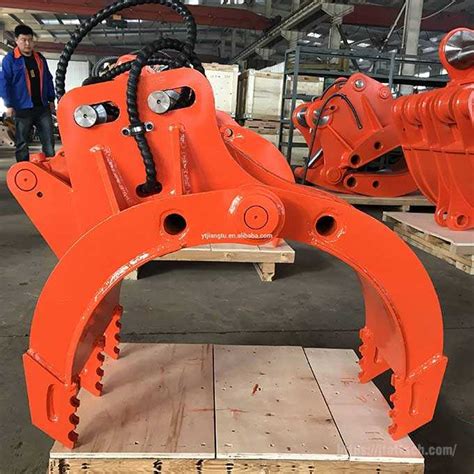 mini digger grabs|hydraulic grab for mini excavator.